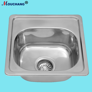 Lavabo de cocina Fregadero de acero inoxidable 304 cuadrado pequeño